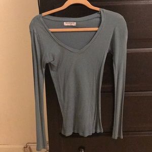 Michael Stars light blue long sleeve tee